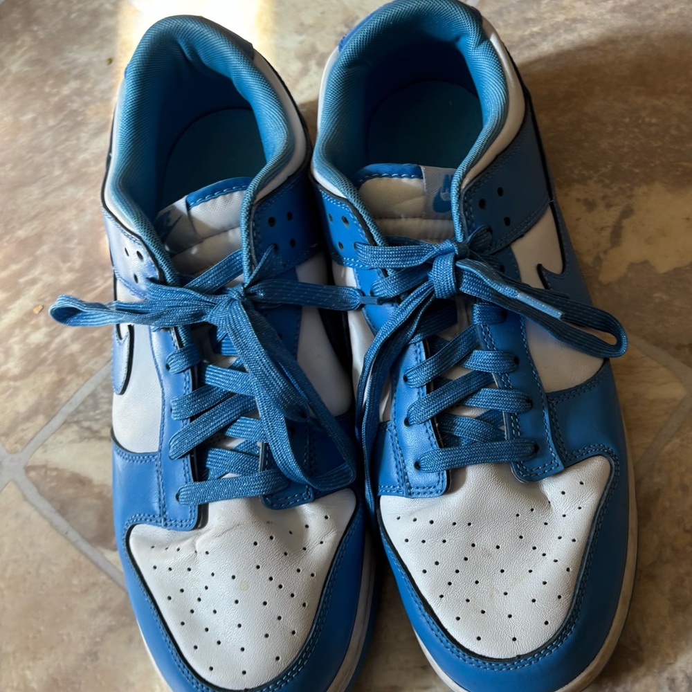 Nike Size 11 Blue and White Sneakers